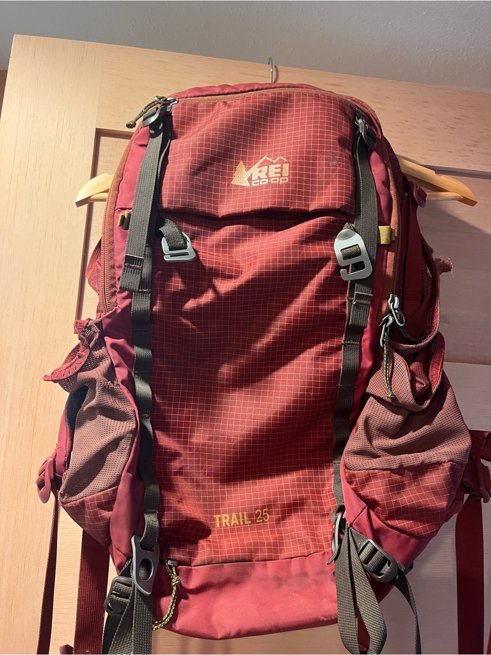 REI Trail 25 Red Hiking Backpack